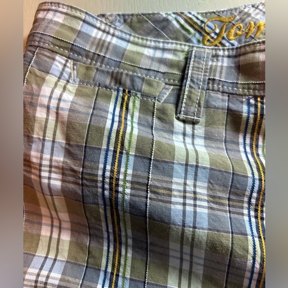 Tommy Bahama Mens Shorts Silk Linen Blend Plaid size 35 - Picture 4 of 12